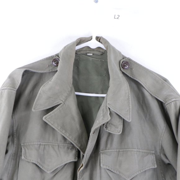 Vintage Vietnam War Era Sateen Military Jacket - Picture 2 of 10